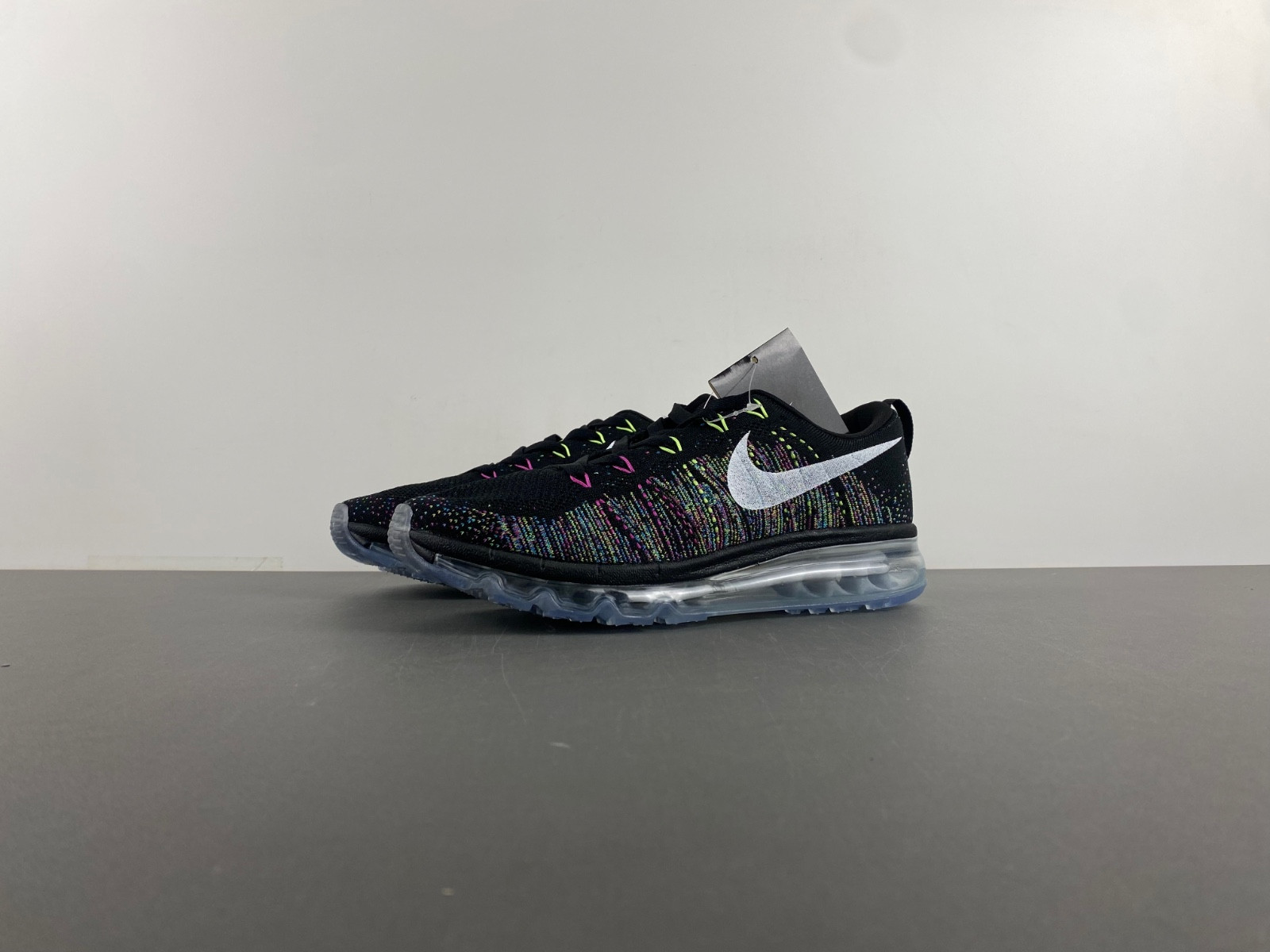 Nike Flyknit Air Max Black Multi-Color Men