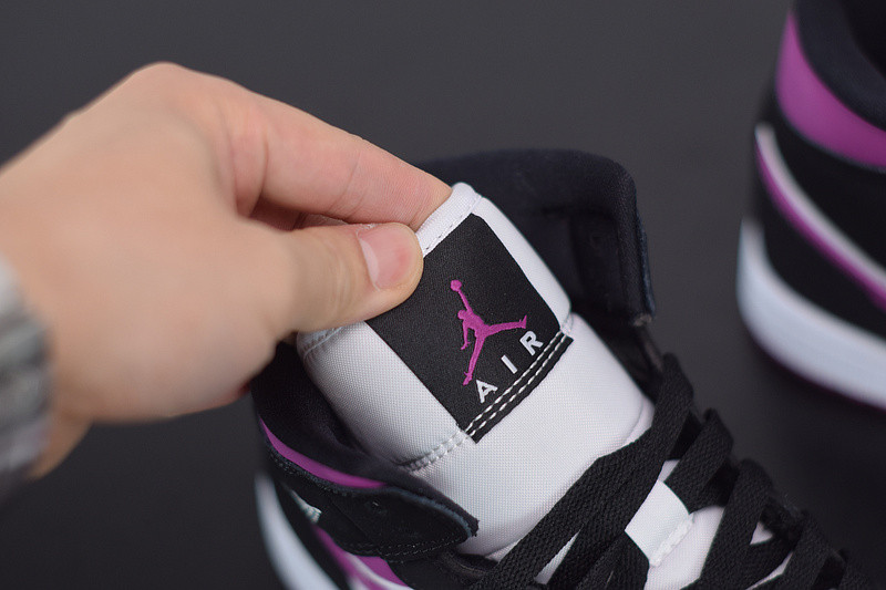 air jordan 1 mid magenta bq6472-005
