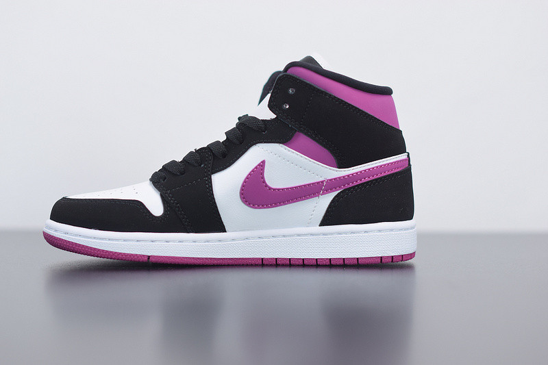 air jordan 1 mid magenta bq6472-005