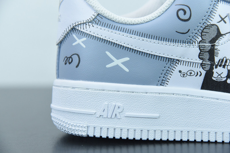 kaws x nike air force 1 low cw2288-111