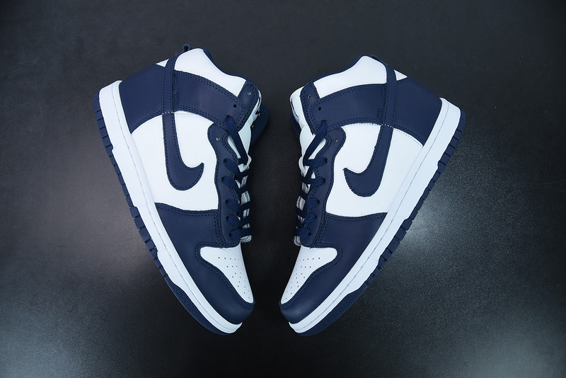 nike dunk high “midnight navy
