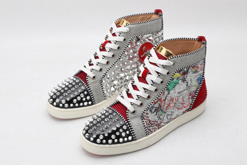 chian louin high top sneaker
