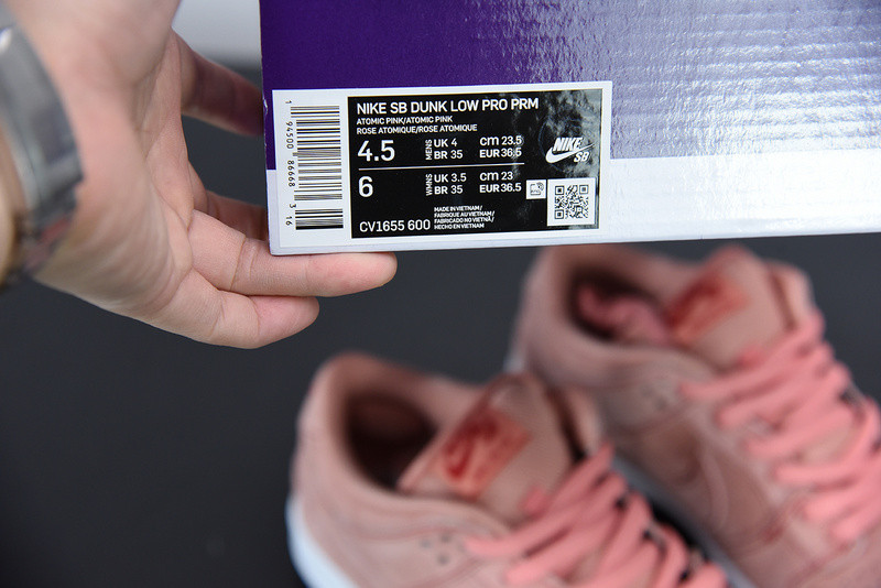 nike sb dunk low “pink pig” cv1655-600