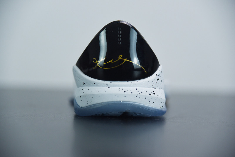 nike kobe v protro black white gold cd0824-127