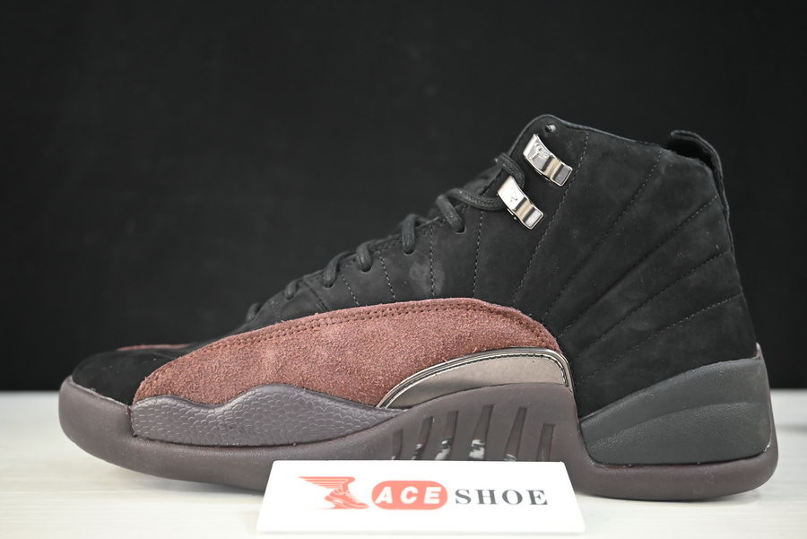 a ma maniére x air jordan 12 “black” dv6989-001