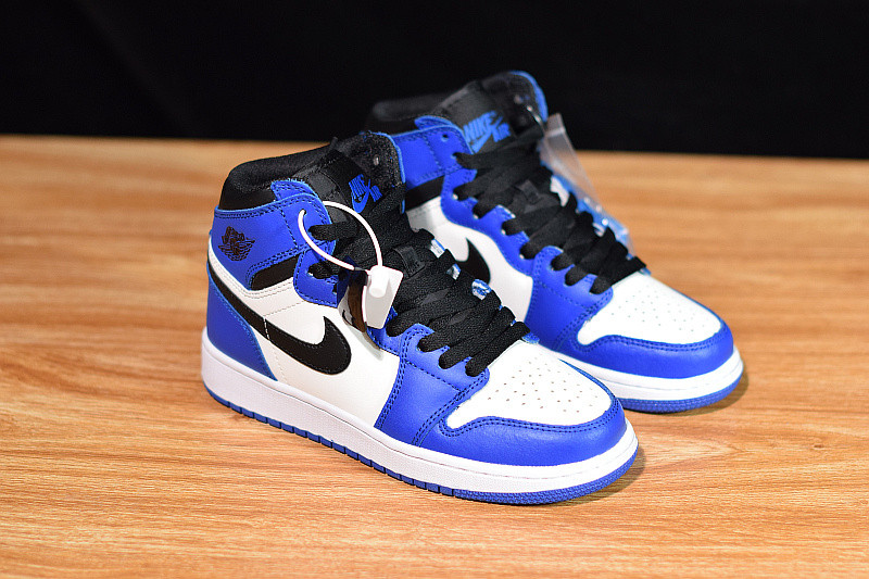 air jordan 1 retro high og bg (gs) "game royal" 575441-403