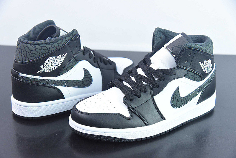 air jordan 1 mid panda elephant fb9911-001