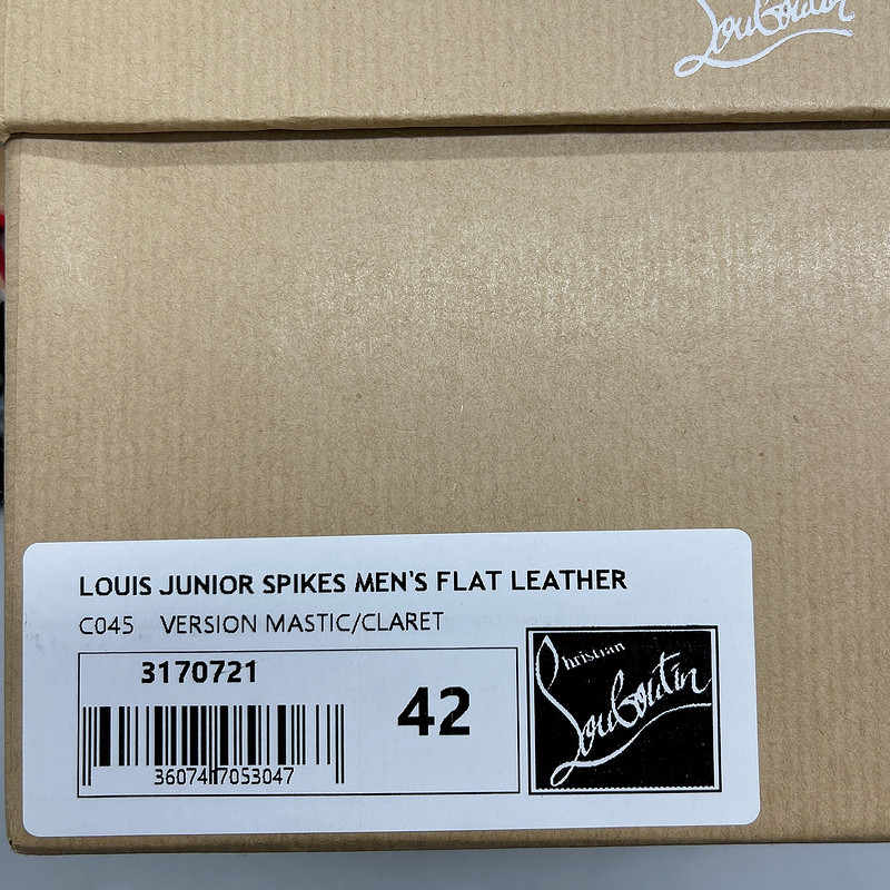 chian louin low top sneaker