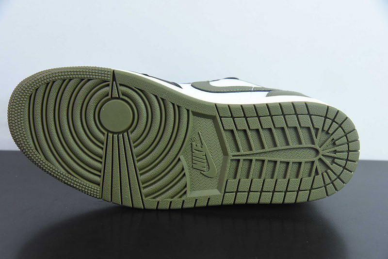 Air Jordan 1 Low Medium Olive 553558-092