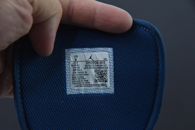 air jordan 1 mid french blue fire red dn3706-401