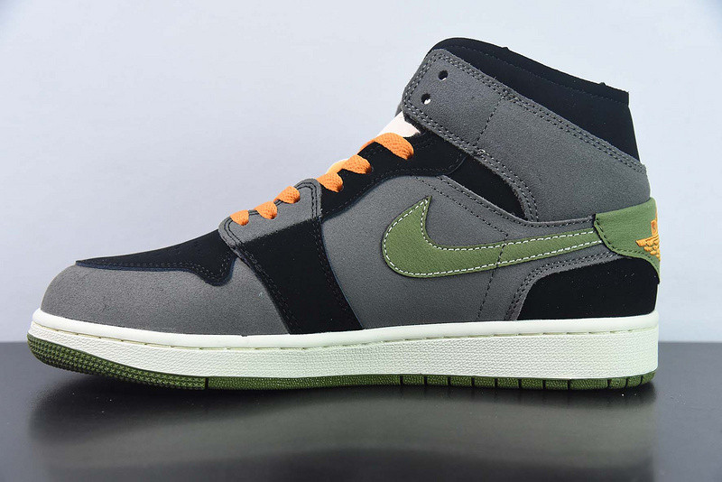 air jordan 1 mid se craft "halloween" fd6817-003