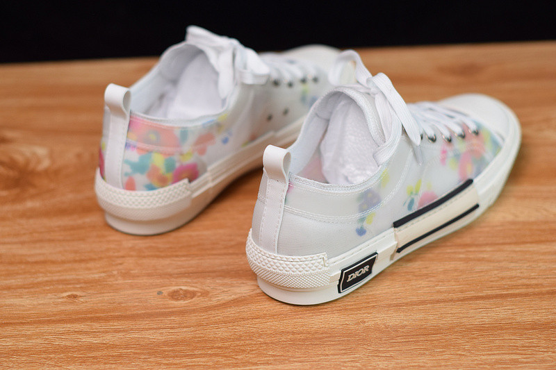 dio* b23 oblique low top sneakers t00853-1063