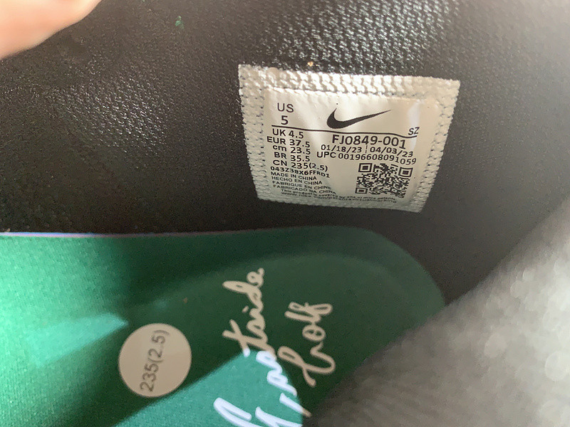 eastside golf x air jordan 1 high golf “1961” fj0849-001