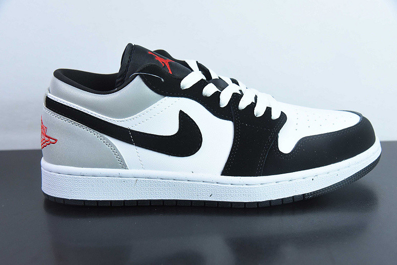 Air Jordan 1 Low SE White Fire Red Black Matte Silver HF3148-106