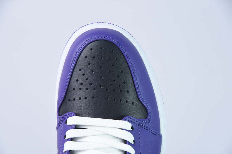 air jordan 1 low court purple black 553558-501