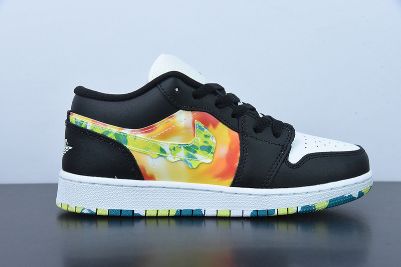 air jordan 1 low se gs ''drip'' dj6252-038