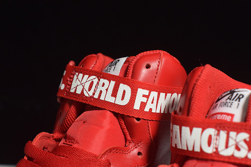 nike air force 1 high S*p*e sp "S*p*e" red 698696-610