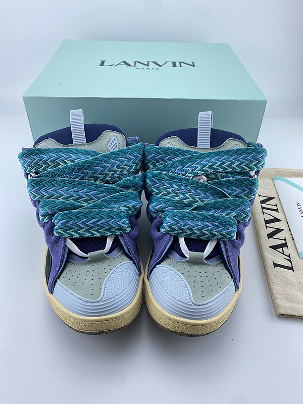 lanvin curb sneaker