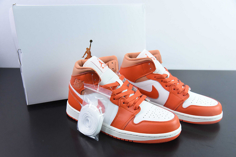 air jordan 1 mid “cosmic clay” bq6472-108