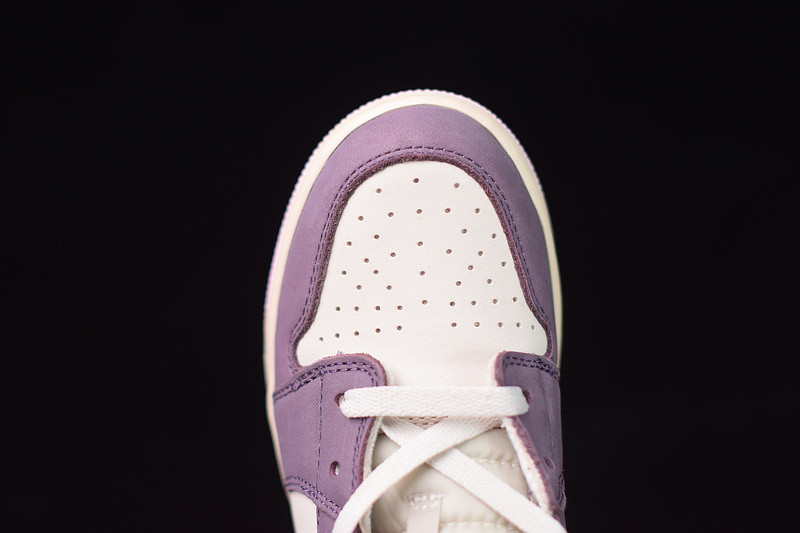 air jordan 1 mid "purple dust" 555112-500